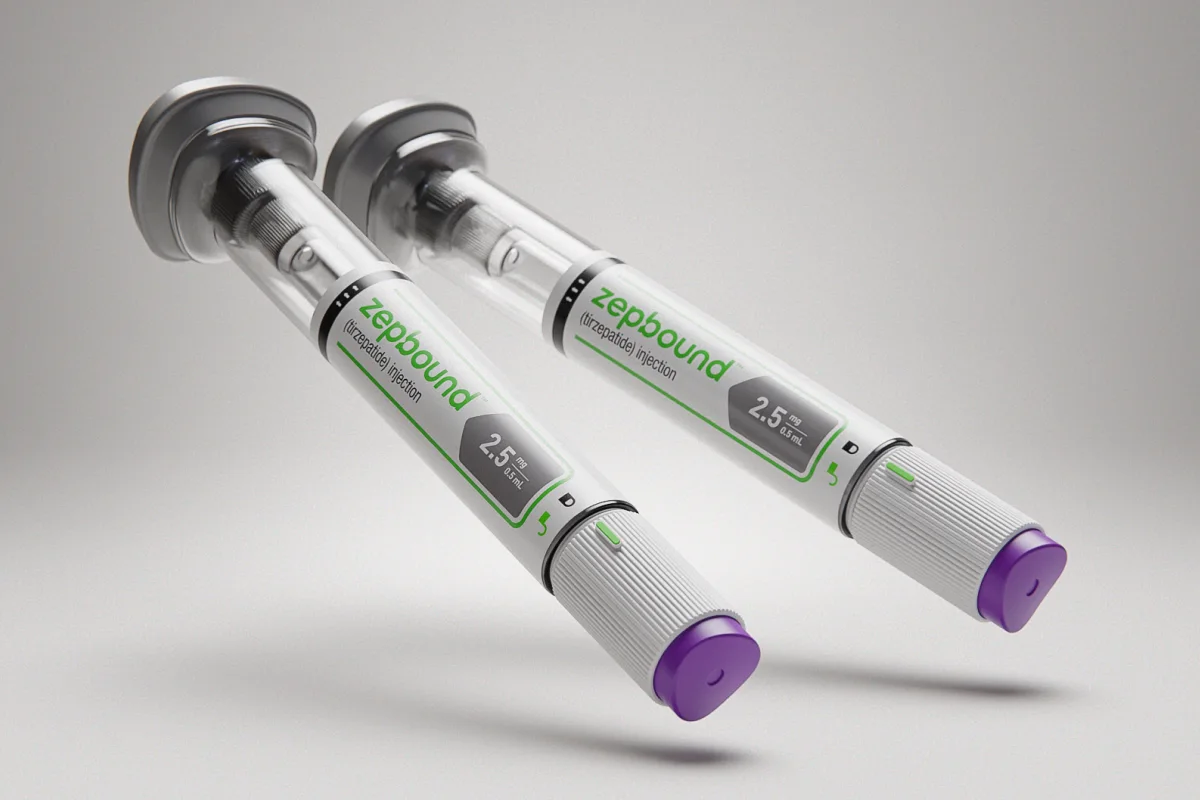 A single Zepbound auto-injection pen and its packaging, Where To Buy Zepbound in New York